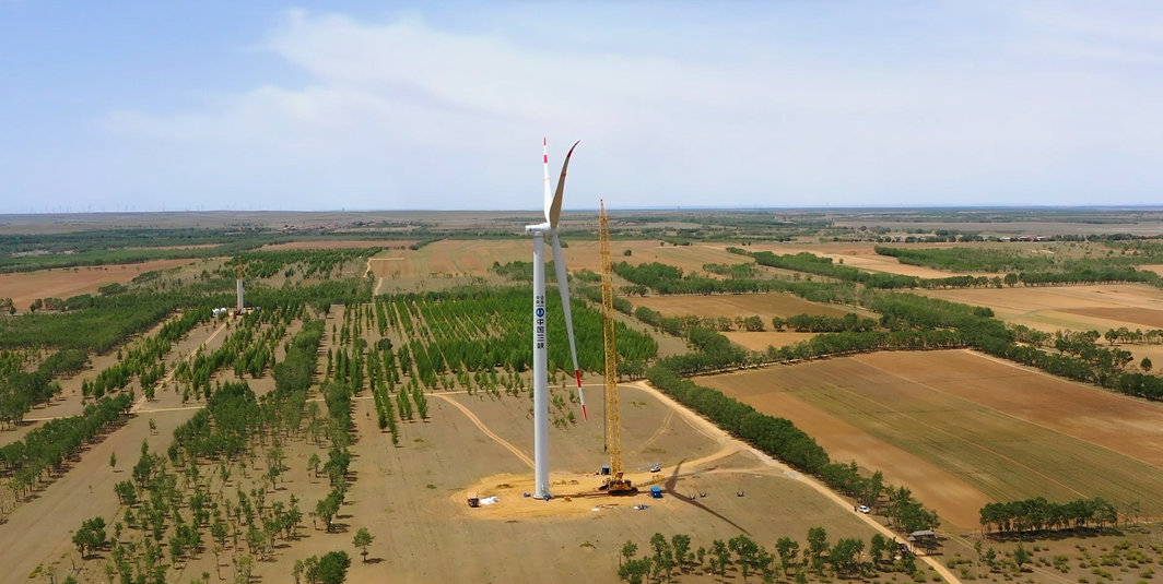 150,000kW wind farm in Kangbao, Hebei Province